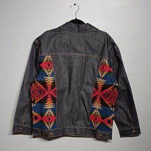 Wrangler x Pendleton. Limited Edition Jean/Denim Jacket (Men's Size Large)